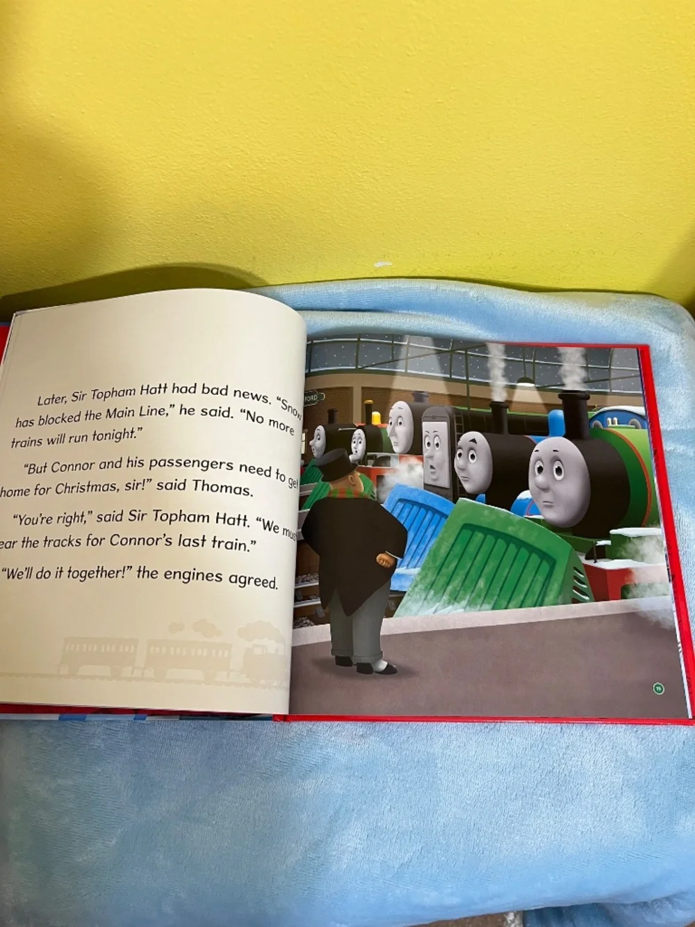 Thomas & Friends The Last Train for Christmas Hardcover Book Kohl's Cares